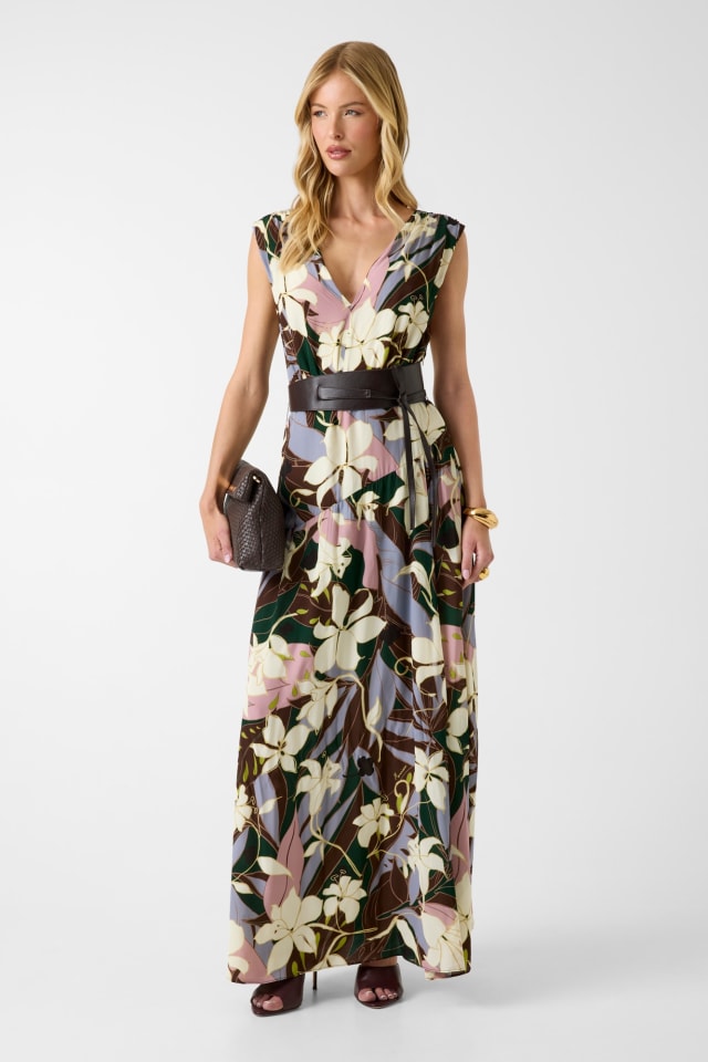 Marciano maxi floral dress