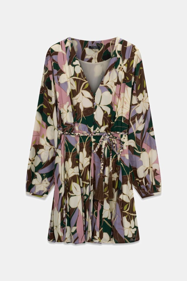 Mini com estampa floral Marciano vestido