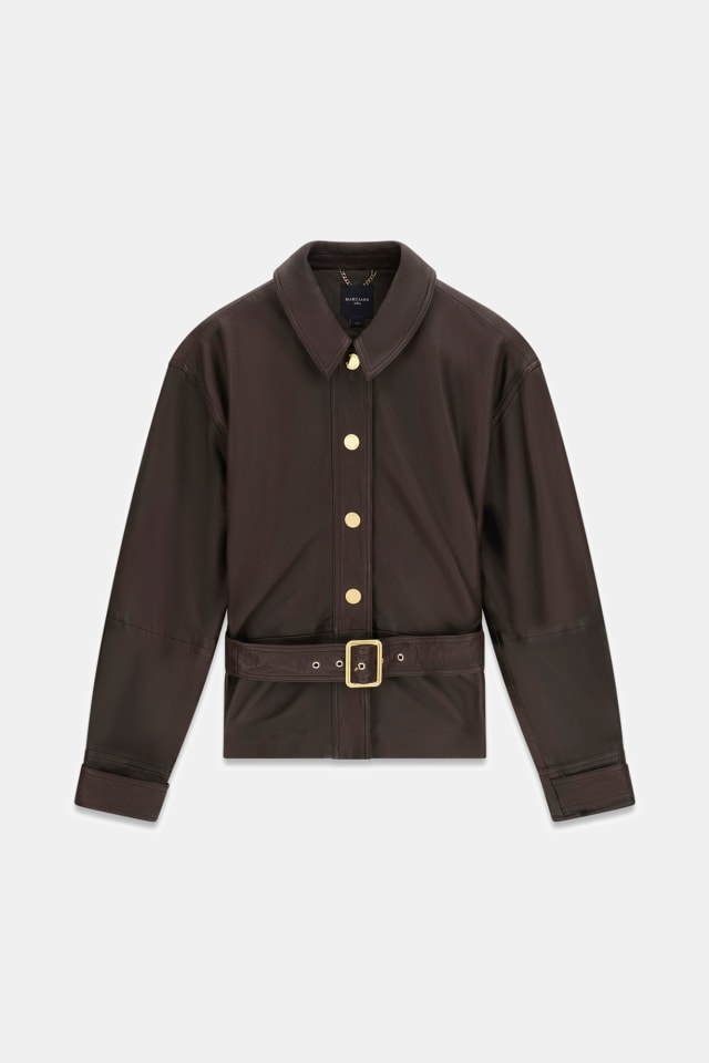 Chaqueta de cuero genuino Marciano