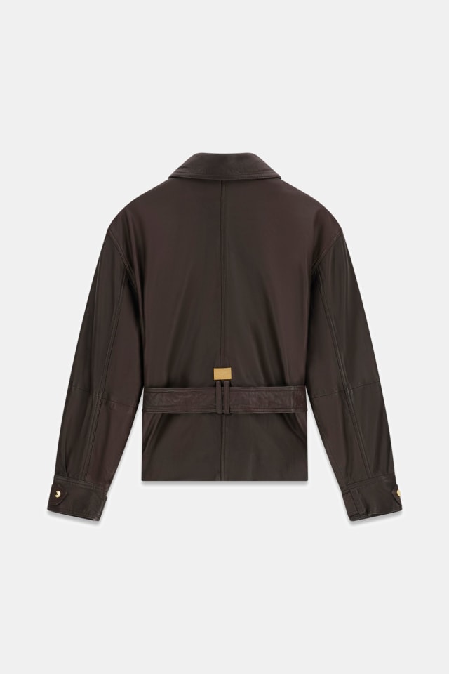 Chaqueta de cuero genuino Marciano