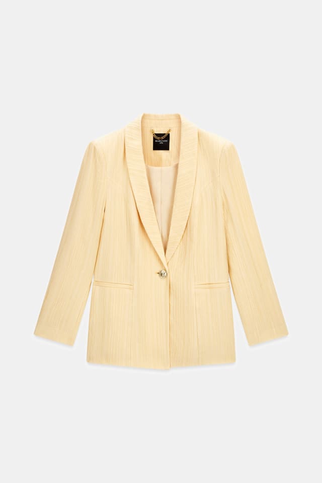 Blazer de mistura de viscose Marciano