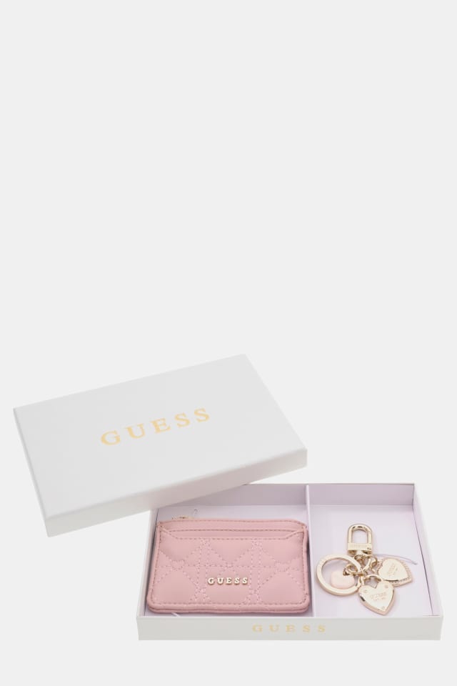 Card case and keyring set