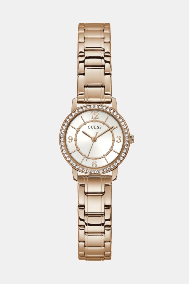 Crystal analogue watch