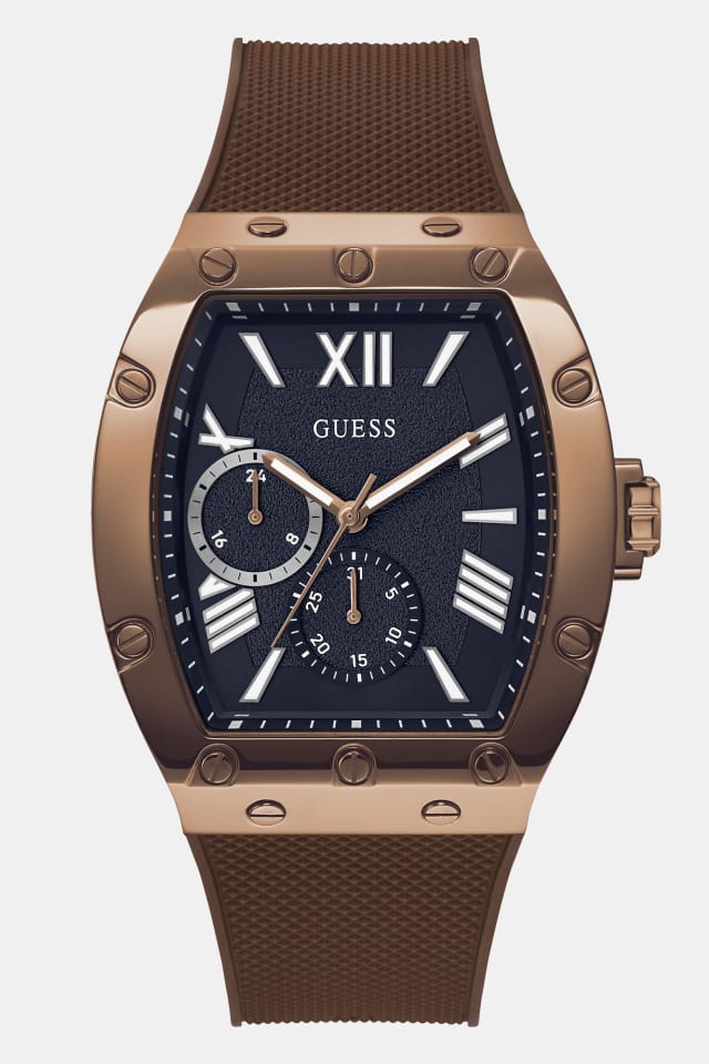 Multi-function silicone watch