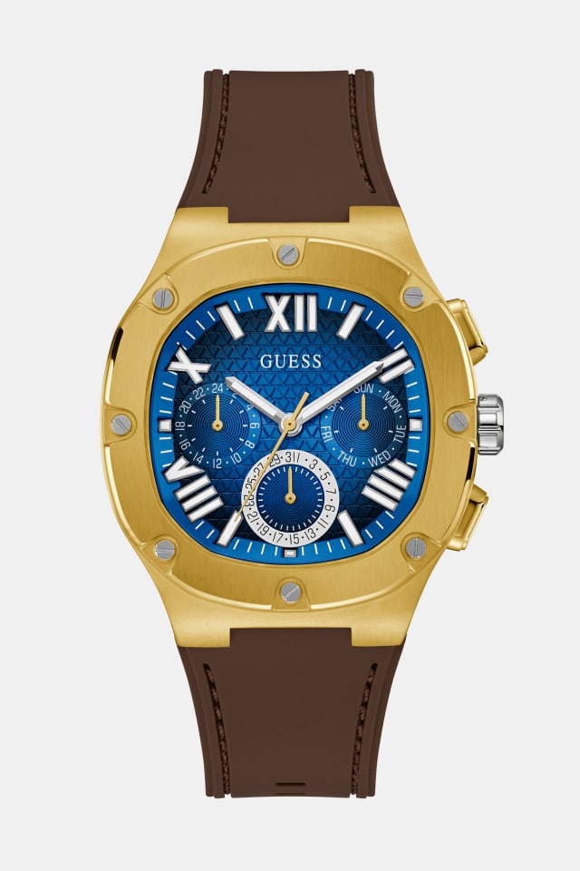 Multi-function silicone watch