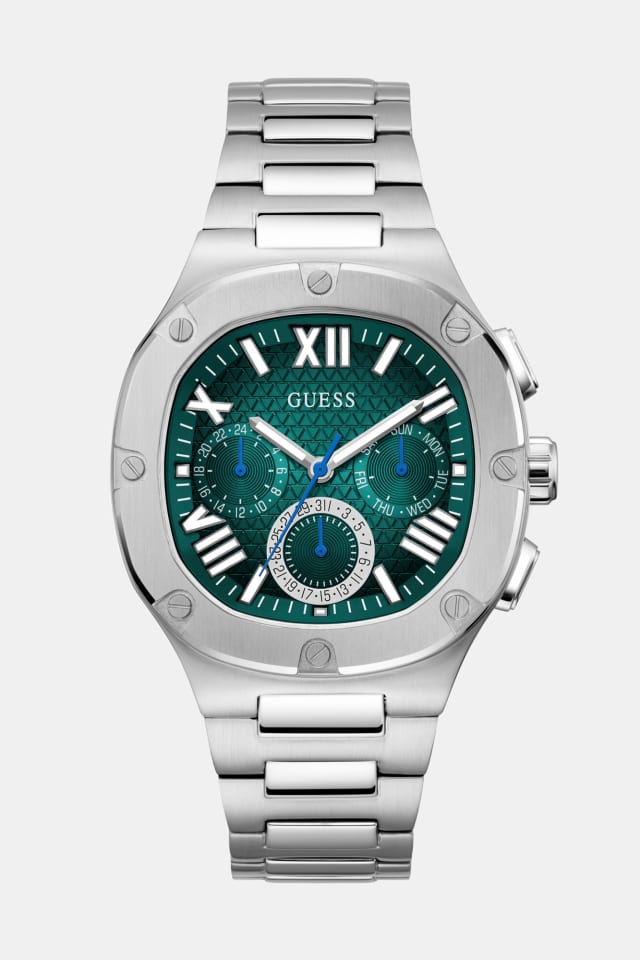 Multi-function steel watch
