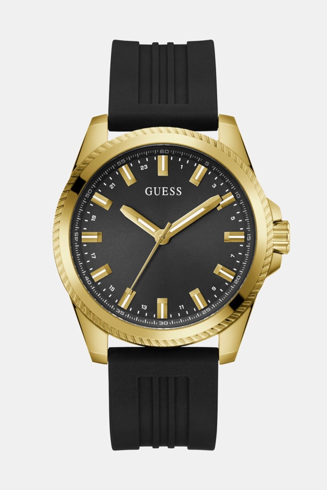 Reloj analógico de silicona