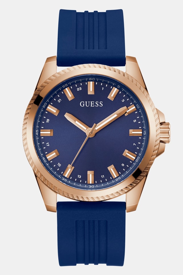 Reloj analógico de silicona
