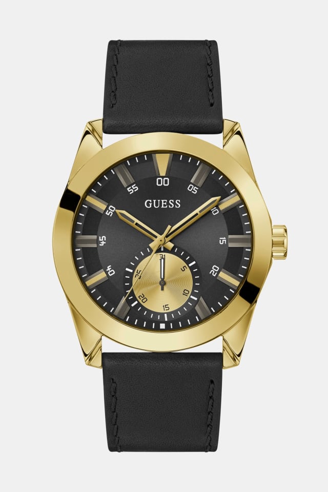 Genuine Leather multi-function watch