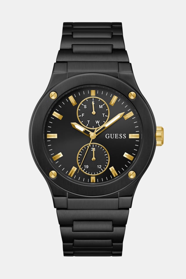 Reloj multifunción de acero inoxidable