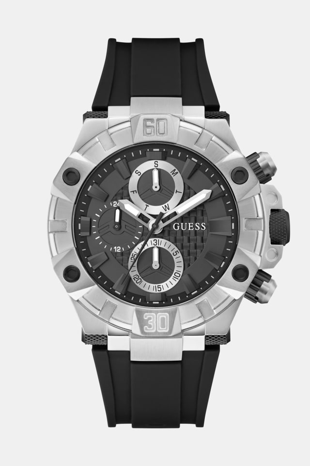 Silicone multi-function watch