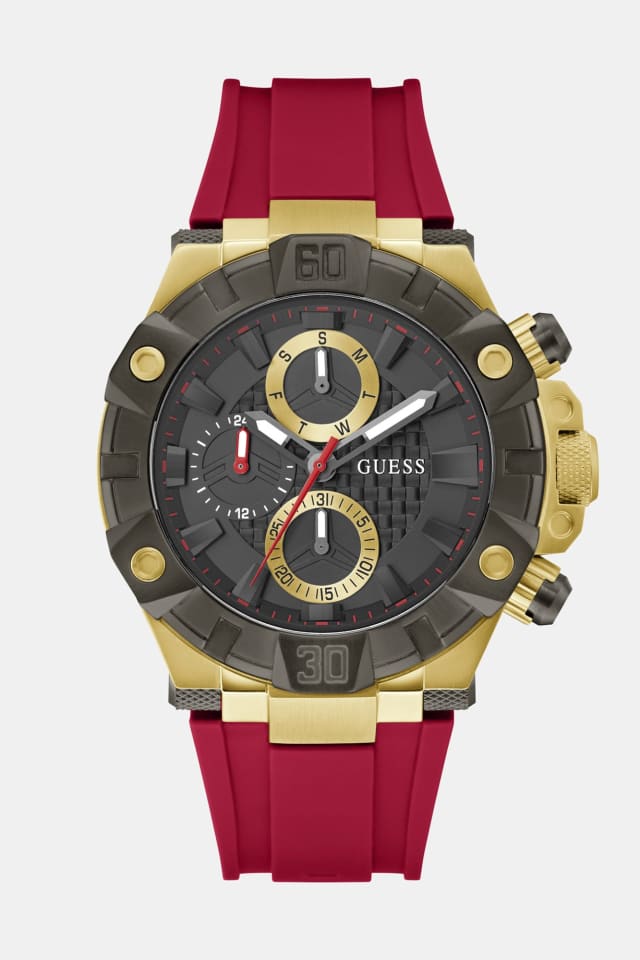 Silicone multi-function watch