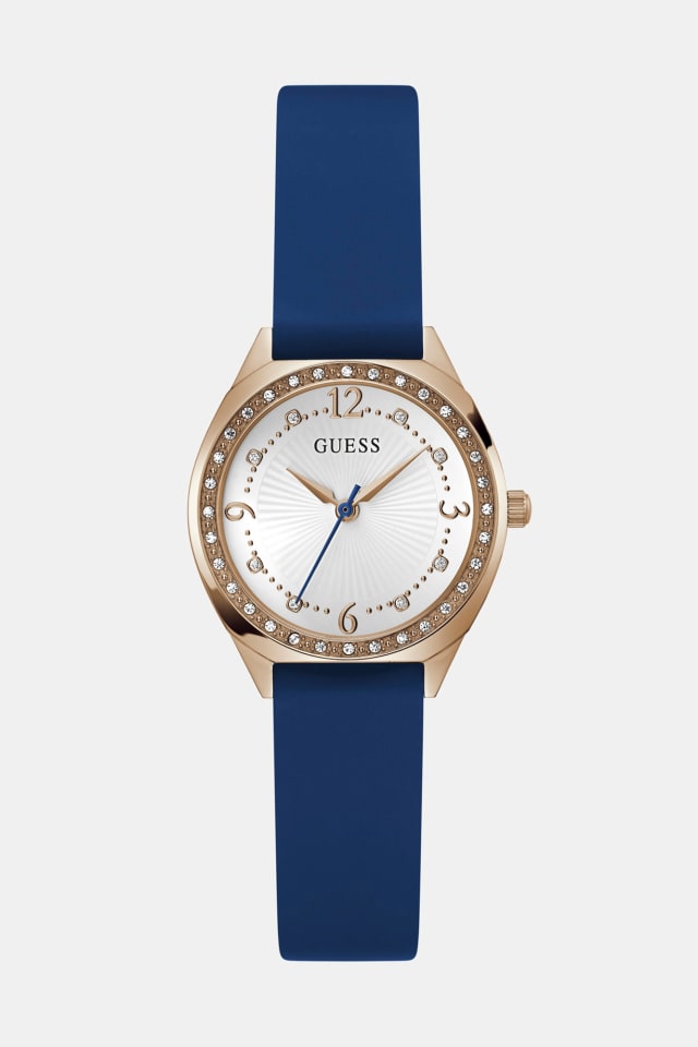Reloj analógico de silicona