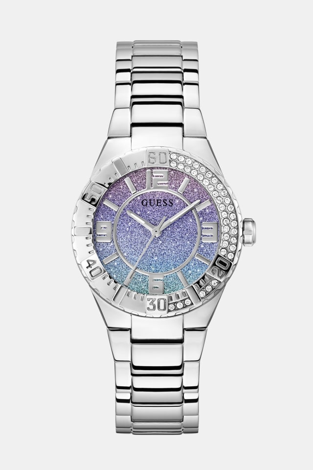 Crystal analogue watch 36 mm