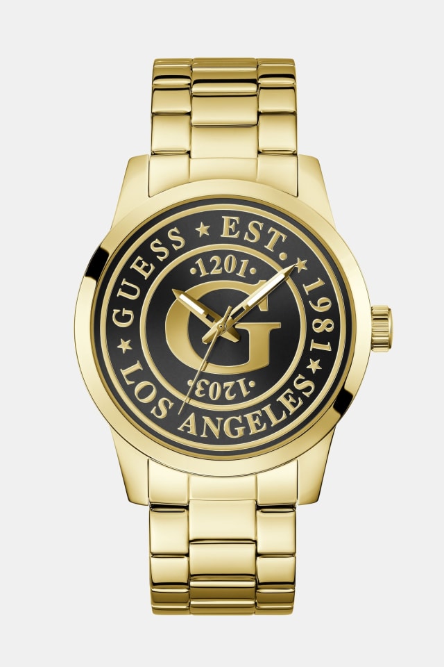 Wielofunkcyjny zegarek ze stali z recyklingu 44 mm