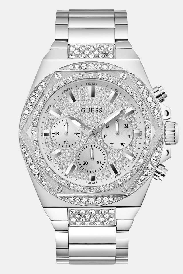 Crystal multi-function watch 47 mm