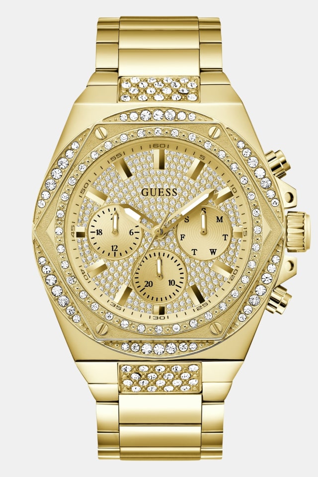 Crystal multi-function watch 47 mm