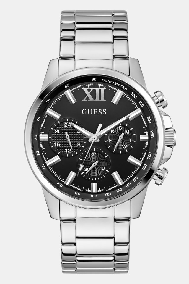 Stainless Steel analogue watch 44 mm