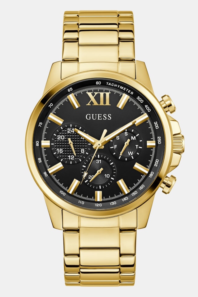 Stainless Steel analogue watch 44 mm