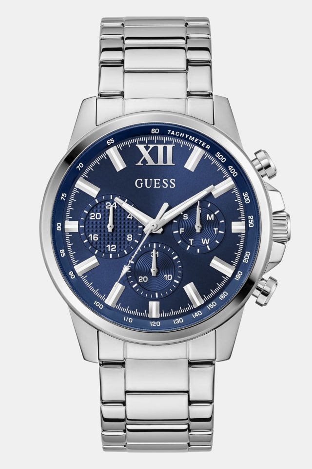 Guess Uomo Orologio da Polso Intenditore GW0265G12 Acciaio Inox Bicolore