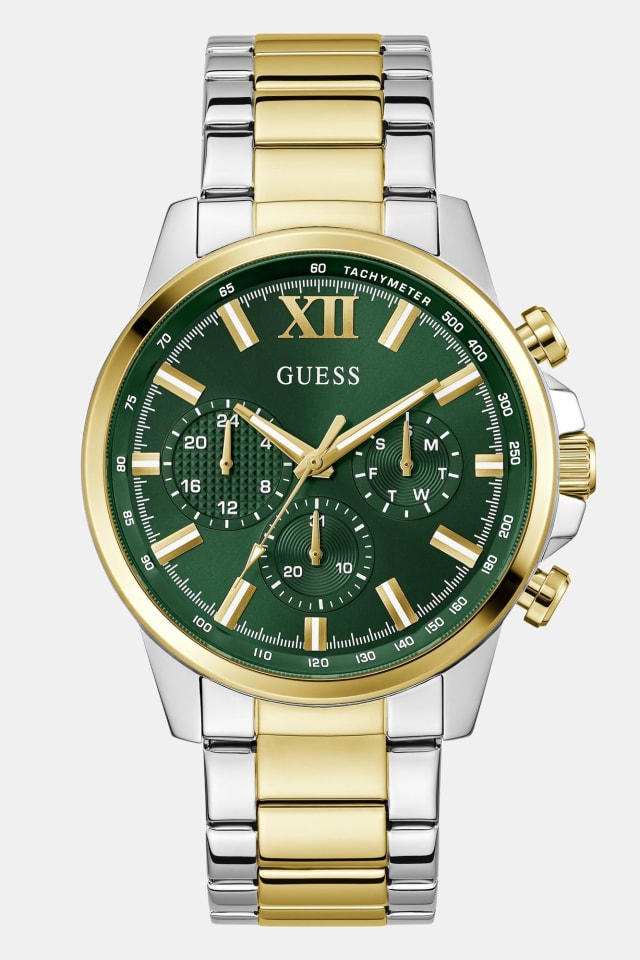 Stainless Steel analogue watch 44 mm