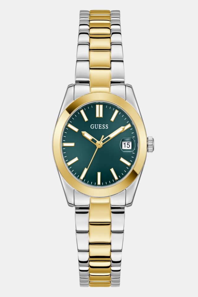 Analogowy zegarek ze stali z recyklingu 32 mm