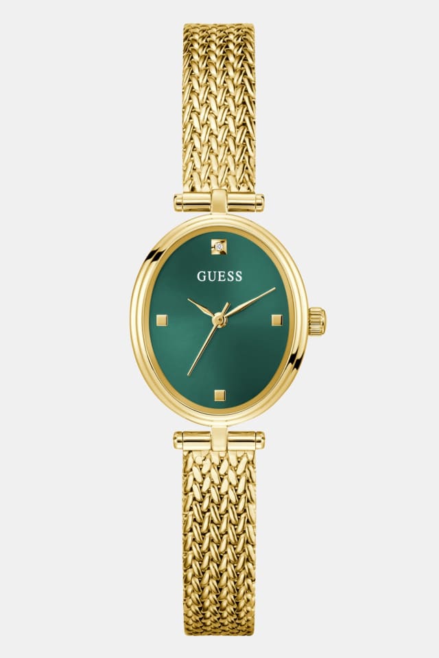 Steel mesh analogue watch 24 mm