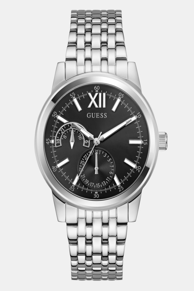 Reloj multifunción de acero reciclado 42 mm