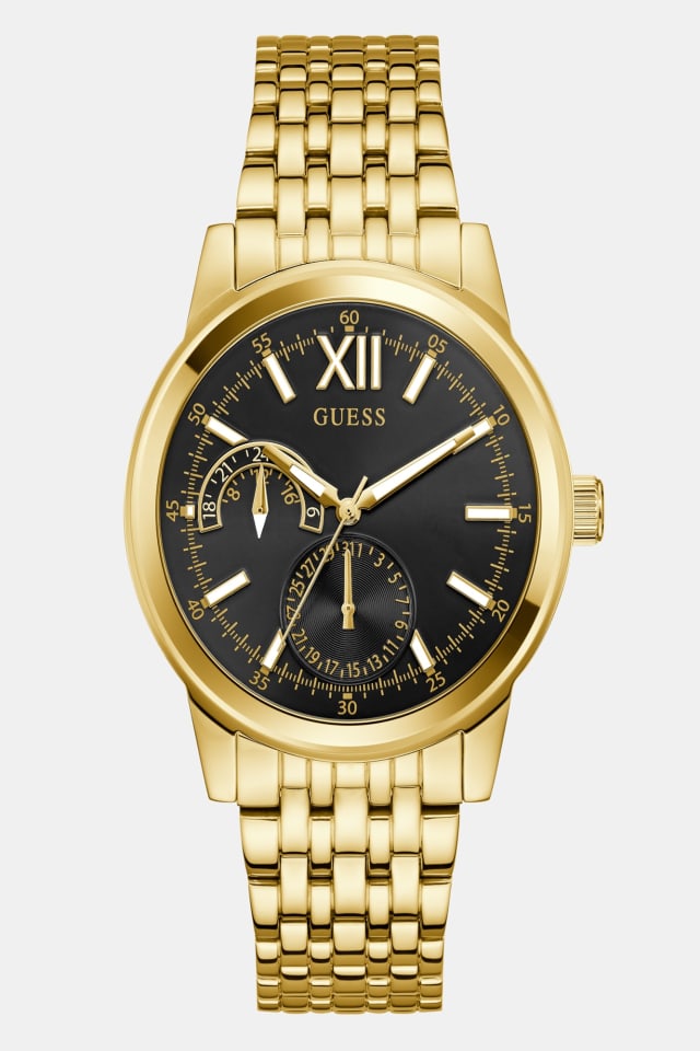 Reloj multifunción de acero reciclado 42 mm