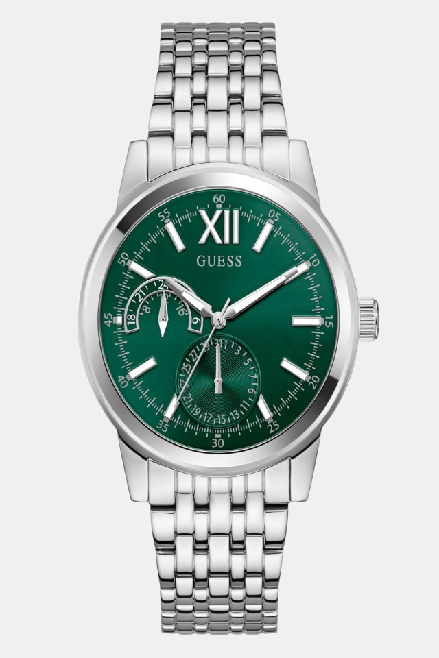 Reloj multifunción de acero reciclado 42 mm