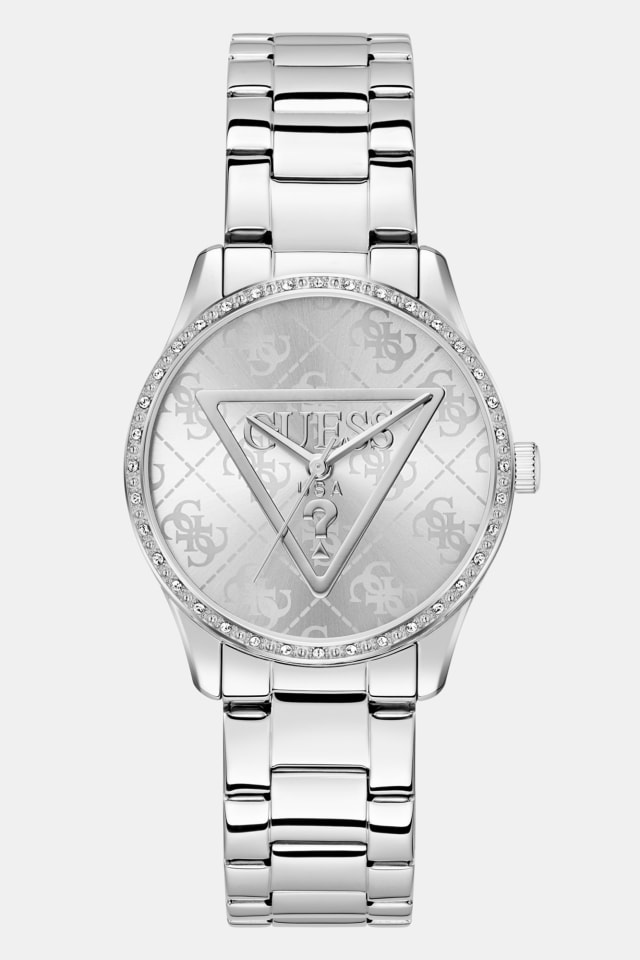 Analogowy zegarek z kryształowym szkłem 36 mm