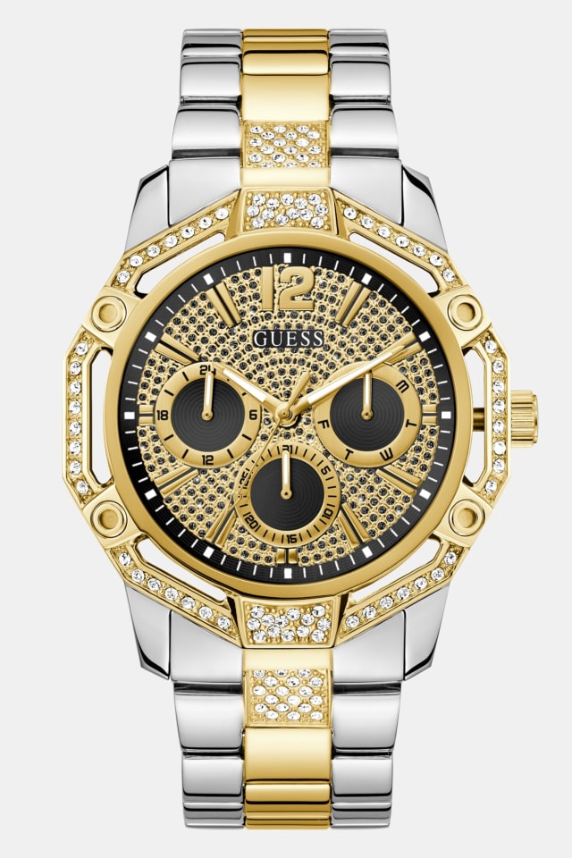 Multi-function crystal watch  46 mm
