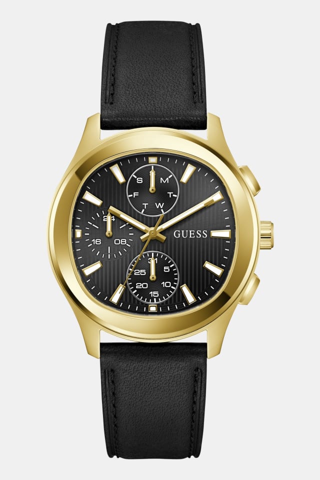 Reloj multifunción de piel genuina de 40 mm