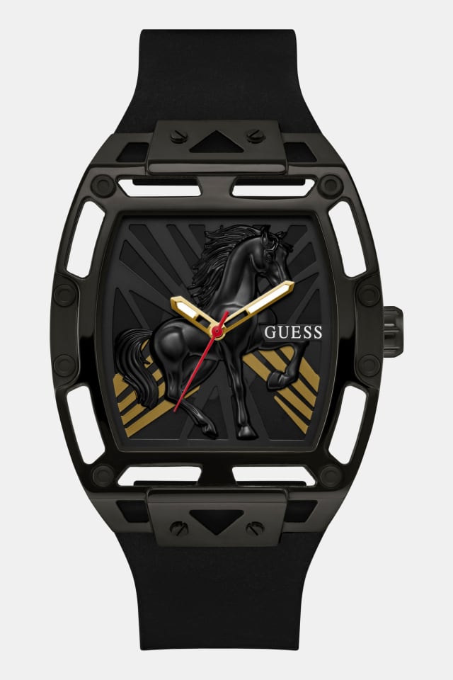 Reloj analógico de silicona