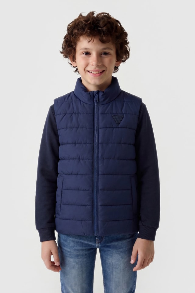 Padded vest jacket