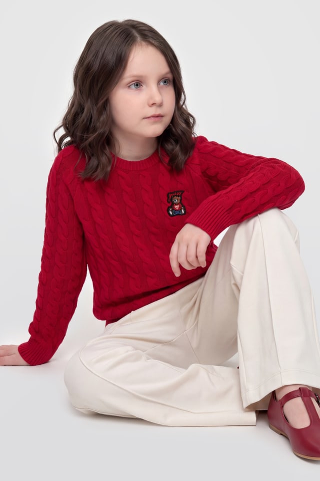 Pull en mélange de laine