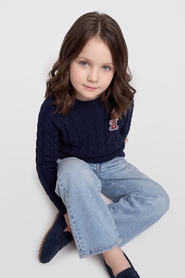 Pull en mélange de laine