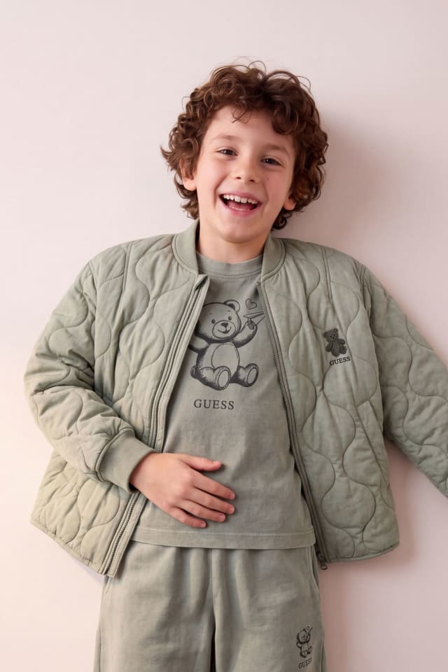 Chaqueta bomber acolchada