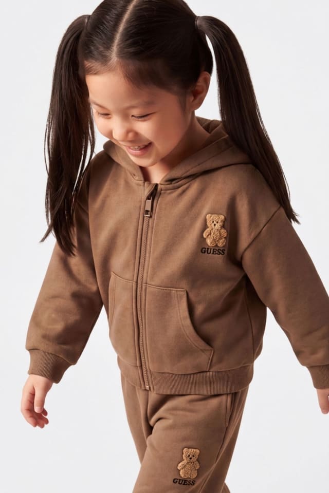 Sudadera con capucha y cremallera completa