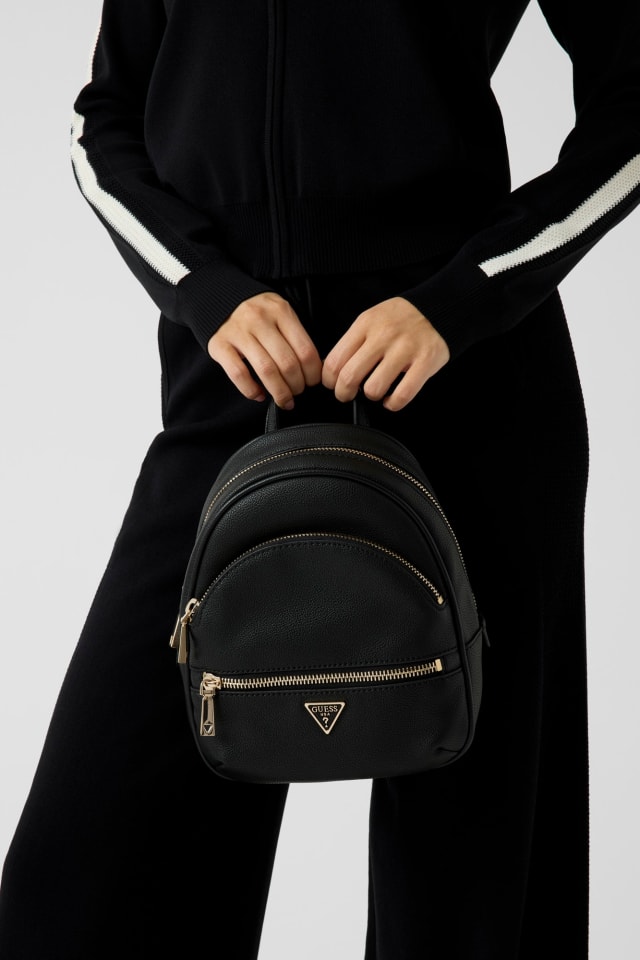 guess buena mini backpack Factory Pearlman Nylon Logo serving up sharp details with unisex GUESS Rylan Small Backpack, Created