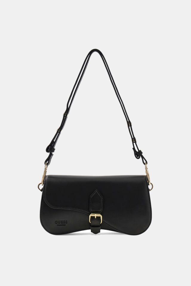 Bolsa de ombro em couro genuíno Charlotte