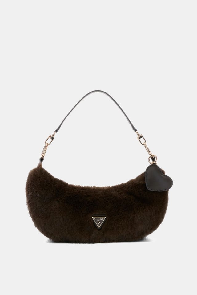 Mariel Kunstpelz Hobo Tasche