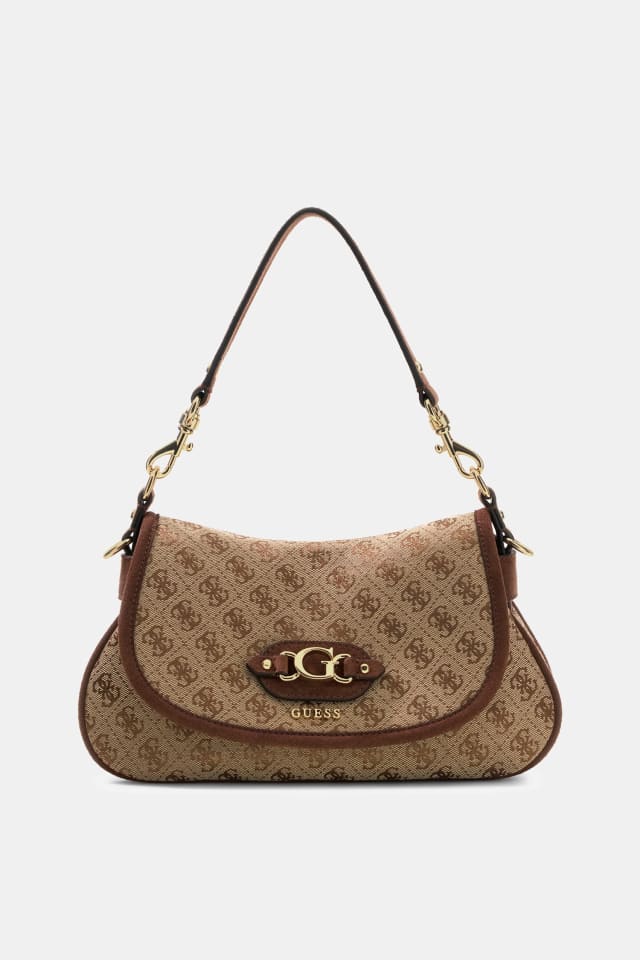 Bolso de hombro con logo Samantha