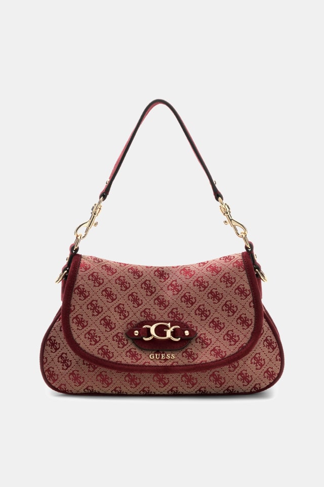 Bolso de hombro con logo Samantha