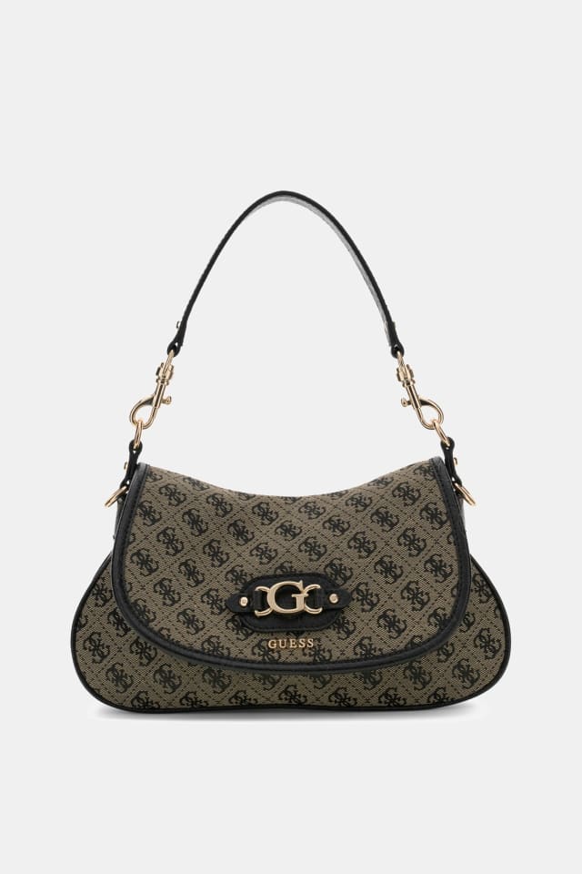 Bolso de hombro con logo Samantha