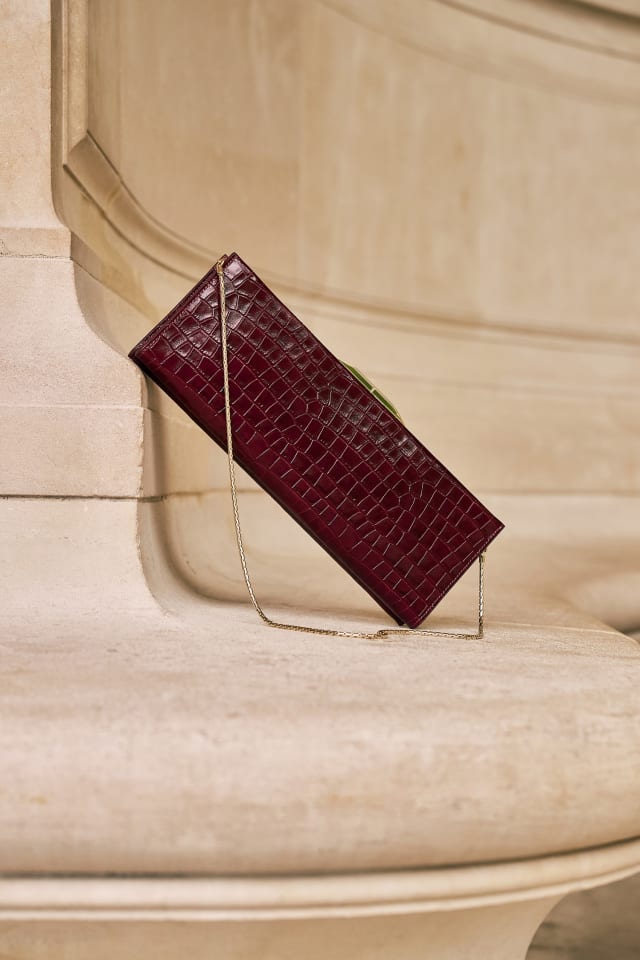 Leonie Clutch aus Echtleder
