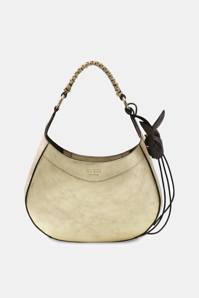 Bolso Hobo de Piel Genuina Nina