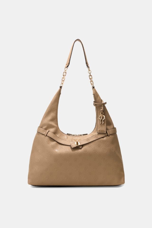 Bolso Hobo con Logo Ella