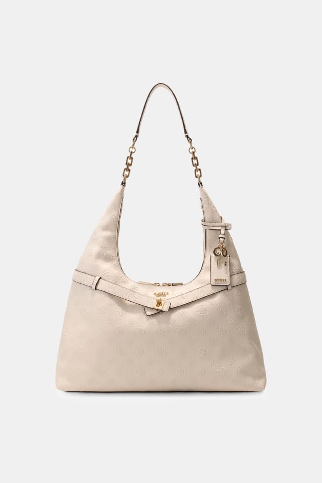 Bolso Hobo con Logo Ella