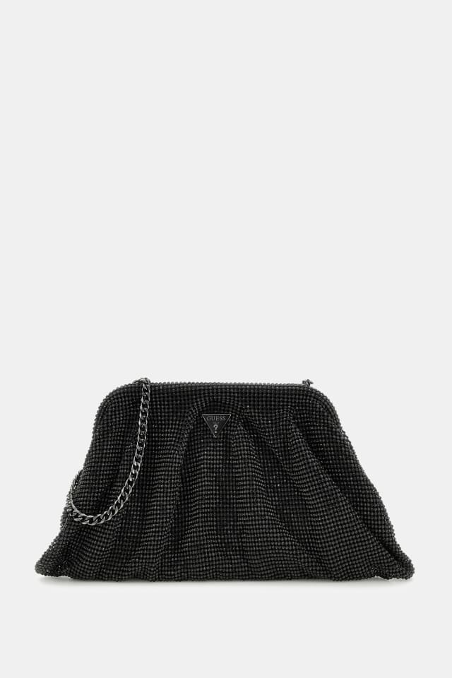 Zalina taş kaplama clutch çanta Kadın | GUESS® Geçmiş Koleksiyonlar